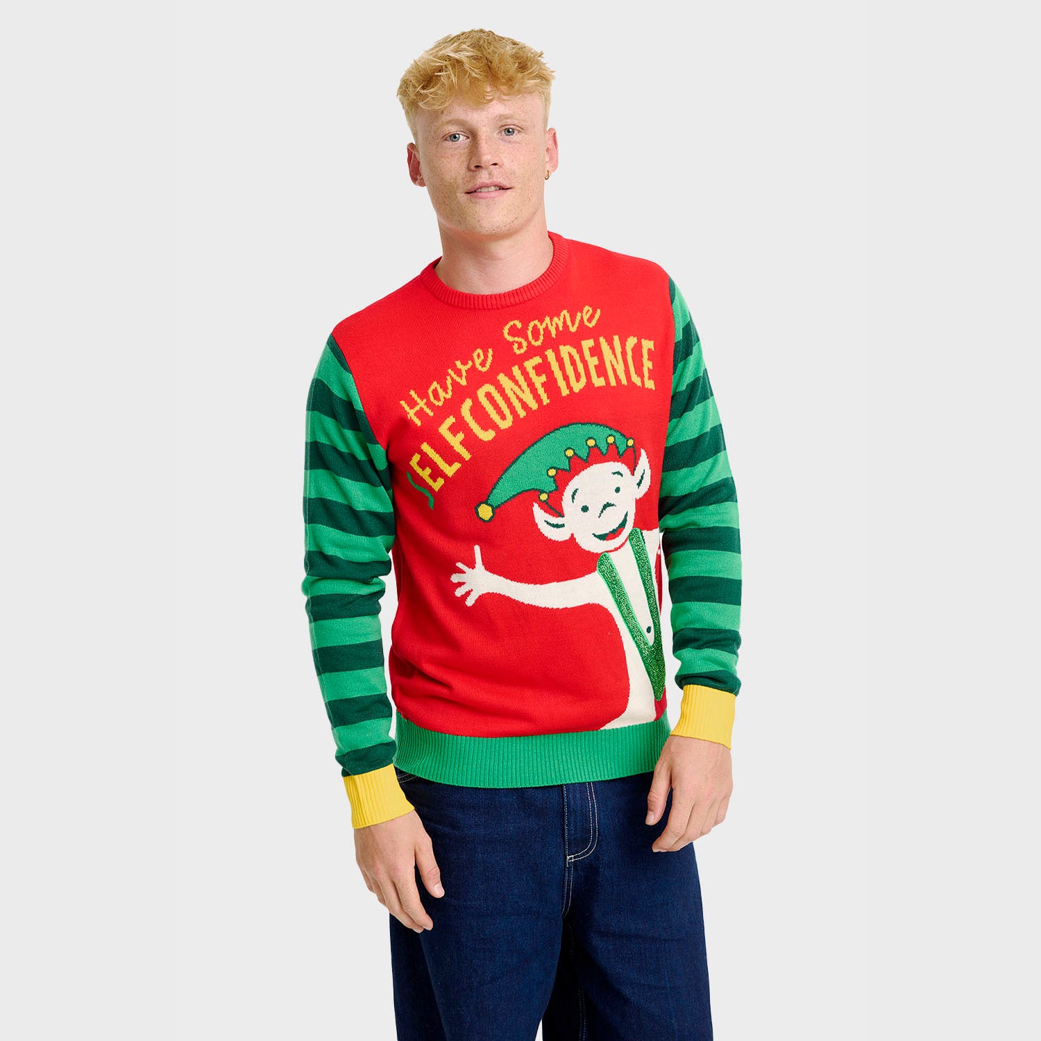 Elf Confidence julesweater - Herre